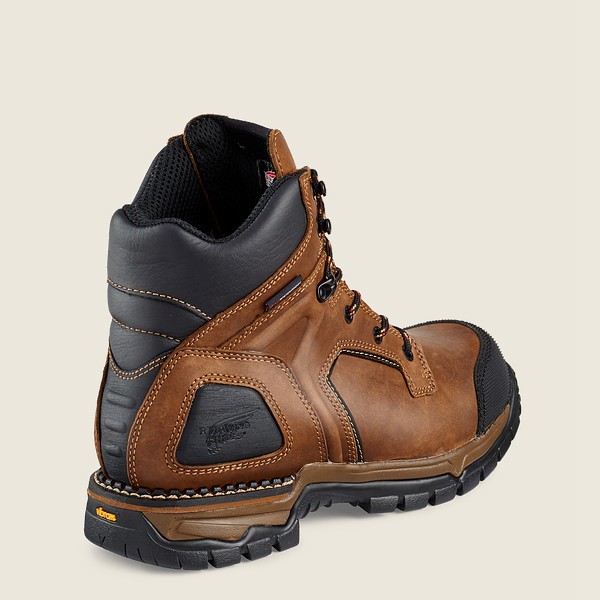 Bottes de Sécurité Red Wing - Flexforce® - 6-Inch Waterproof Toe - Marron/Noir - Homme 140OZYJVD